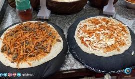 هل جربت خبز #التميس في #غزة ؟