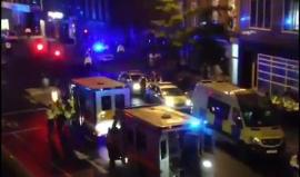 #شاهد | الشرطة البريطانية تغلق محطة نقل جسر لندن بعد هجوم دهس بشاحنة أصاب 15 شخصا قبل قليل