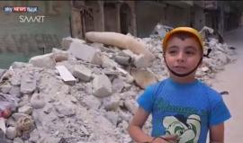 #شاهد سكان حلب يروون معاناتهم مع الطيران الحربي!