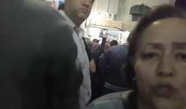 #شاهد هتاف المتظاهرين بعد قمعهم من قبل قوات السلطة التي منعت مظاهرة مطالبة برفع العقوبات عن غزة خرجت على دوار المنارة برام الله . 
#ارفعوا_العقوبات