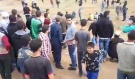 #مباشر تصاعد فعاليات الجمعة الرابعة من #مسيرة_العودة_الكبرى شرق البريج وسط قطاع غزة . 
بث مراسلنا أحمد المقادمة