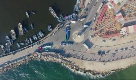 ميناء #غزة تتزين بخريجي الكلية الجامعية للعلوم التطبيقية - غزة