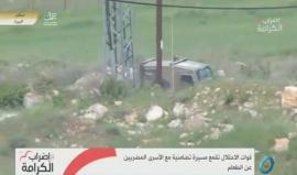 #شاهد #مباشر احتدام المواجهات بين الشبان وقوات الاحتلال قرب حاجز " بيت إيل" شمال مدينة البيرة بعد قمع مسيرة تضامن مع الاسرى المضربين