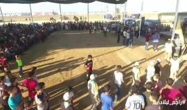 شاهد: مقتطفات من الحفل الختامي لمخيمات #راجع_لبلادي بمخيم العودة شرق غزة