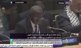 #شاهد| جلسة للأمم المتحدة في ذكرى اليوم للتضامن مع الشعب الفلسطيني