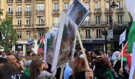 #مباشر 2 مظاهرة في العاصمة الفرنسية باريس في الذكرى الـ 70 للنكبة، ورفضا لمجازر الاحتلال في قطاع غزة ونقل السفارة الأمريكية للقدس
