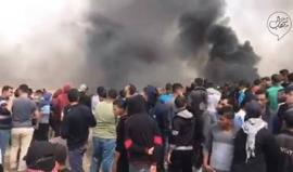 #شاهد " هنا غزة " #مسيرة_العودة_الكبرى 
تصوير تصوير ‏‎ALaa Mohsen‎‏