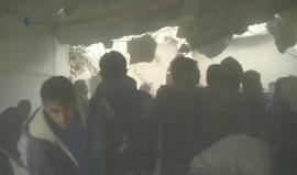 #شاهد محاولات لإنقاذ المدنيين من تحت الأنقاض جراء قصف النظام لبلدة تلدو بريف حمص