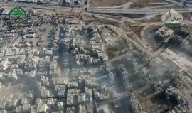 #شاهد| لحظة نسف مواقع للنظام السوري بحي العامرية في #حلب مساء اليوم