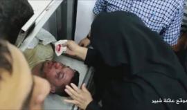 هكذا تودع الأم الفلسطينية نجلها الشهيد .. 
والدة الشهيد القسامي مصباح فايق شبير تودع نجلها وتمسح الدماء عن وجهه، وهو أحد 7 شهداء ارتقوا اثر استهداف الاحتلال نفق للمقاومة جنوب قطاع غزة.