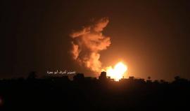 غارات إسرائيلية على قطاع غزة