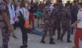 #فيديو الأجهزة الأمنية في الخليل تجري مناورة تحاكي اخلاء الجرحى في حالات الانفجار