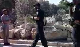 #شاهد مستوطنون يقتحمون المسجد الأقصى المبارك بحماية قوات الاحتلال