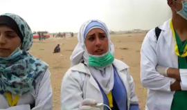 الفريق الطبي"فريق العودة الشبابي" شرق خانيونس