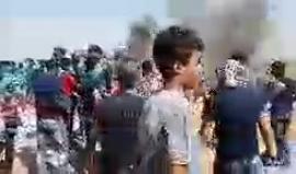 مواجهات شرق مدينة غزة في #جمعة_النذير