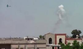 #شاهد غارات لطيران النظام على قرية كيسين شمال #حمص.