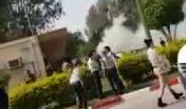 #شاهد انفجار مخزن ذخيرة للاحتلال جنوب القدس واصابة جنديين بجراح متوسطة