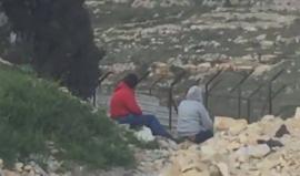 مواجهات على مدخل مخيم الجلزون شمال رام الله بعد تشيع جثمان الشهيد محمد الخطاب