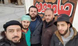 سيلفي من #حلب المحاصرة لنظام الأسد وميليشياته