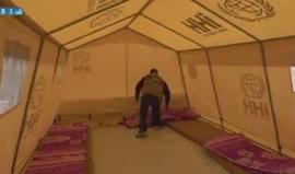 تجهيز المخيمات المؤقتة في إدلب لاستقبال المهجرين من أهالي الزبداني ومضايا وبقين ضمن اتفاق