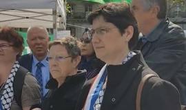 وقفة في باريس تضامنا مع الأسرى الفلسطينيين في سجون الاحتلال