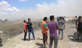 #شاهد #مباشر | قوات الاحتلال تطلق النار صوب مسيرة قرب السياج الفاصل شرق غزة رفضا للحصار وتضامنا مع الاسرى
تصوير طلال النبيه