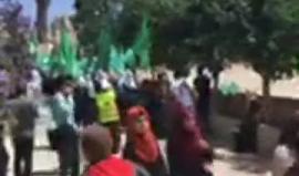 #بث_مباشر الدعاية الانتخابية في جامعة بوليتكنك فلسطين في الخليل