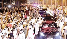 كل قطر تستقبل تميم