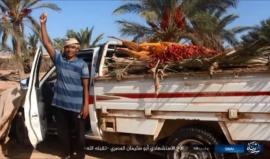 تنظيم الدولة ينشر صورا للهجوم الذي استهدف رتلا عسكريا في سيناء قبل أيام حيث قتل على اثره 18 شرطيا مصريا