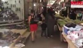 #شاهد .. كيف بدت أجواء #عيد_الأضحى المبارك في مخيم عين الحلوة للاجئين الفلسطينيين بعد الاشتباكات الأخيرة التي دارت في المخيم قبل عدة أيام.