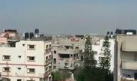 شمال غزة الان بعد سلسلة غارات شنتها طائرات الاحتلال