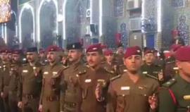 ضباط الدورة 106 من الكلية العسكرية الأولى في #العراق: نعاهد سيدي ومولاي الإمام الحسين بأن نحفظ الوديعة ونصون الأمانة
shehab.ps/post/5820