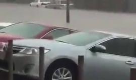 من جديد .. مدينة جدة السعودية تغرق بمياه الأمطار اليوم