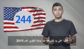 Palestinians in solidarity with Black Lives Matter
"لنقف معا ضد العنصرية الأمريكية بحق السود "