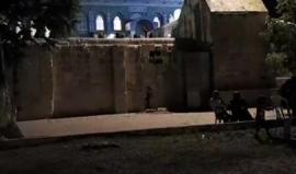 #مباشر أجواء رمضانية في باحات المسجد الأقصى المبارك .