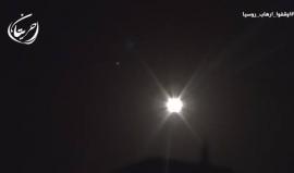 قوات النظام السوري تستهدف مدينة #حريتان بريف حلب الشمالي مساء اليوم