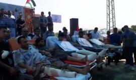 ضمن فعاليات مسيرات العودة وكسر الحصار:
تنظم وزارة الصحةوقفة احتجاجية امام معبر بيت حانون لمرضي الأمراض المزمنة السرطان والكلى .
#بث||محمد المصري