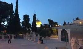 من صلاة المغرب في المسجد الاقصى المبارك - الشيخ صلاح العكرماوي