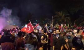 #مباشر احتفالات في اسطنبول بفوز اردوغان