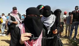 #شاهد| كلمة صديقة الشهيدة #وصال_الشيخ_خليل خلال مشاركتها في #مليونية_القدس شرق مخيم البريج وسط قطاع غزة، يوم أمس الجمعة..
تصوير | سامي مصران