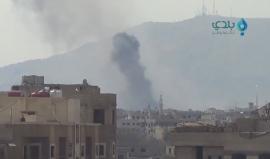 #عاجل | الطيران الحربي يعاود قصف حي جوبر بعدة غارات في دمشق