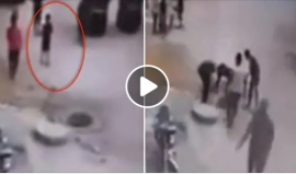 طفل مصري يلهو بطائرة ورقية.. وفجأة حدثت الكارثة!