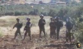 #شاهد المواجهات التي اندلعت مع الاحتلال في بلدة تقوع جنوب شرق بيت لحم أمس نصرة للأسرى