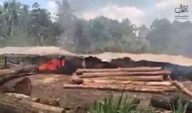 #فيديو البوذيون يواصلون اعتداءاتهم على المسلمين وممتلكاتهم في سريلانكا