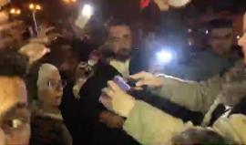 #شاهد #مباشر مظاهرات مستمرة أمام السفارة الأمريكية في العاصمة الاردنية عمان نصرة للقدس ورفضا لقرار ترامب . 
#القدس_عاصمة_فلسطين