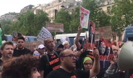 على بعد أمتار من قصر الإليزية.. مظاهرة في فرنسا احتجاجا على زيارة رئيس حكومة الاحتلال بنيامين نتنياهو