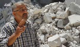 #شاهد| ماذا قال أحد أبناء مدينة #عندان بريف #حلب الشمالي للمقاتلين الذي يخوضون معرفة فك الحصار عن المدينة 
تصوير : عدنان مدلج