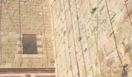 #شاهد مقام سيدنا ابراهيم واسحاق ومنبر صلاح الدين داخل المسجد الإبراهيمي في الخليل