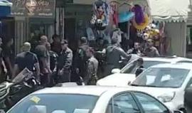 #شاهد  قوات الاحتلال تعتدي على شقيق الشهيد مهدي السعدي خلال اعتقاله في مدينة يافا المحتلة.