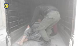 المشاهد الأولى للقصف الجوي على حي الفردوس في #حلب المحاصرة